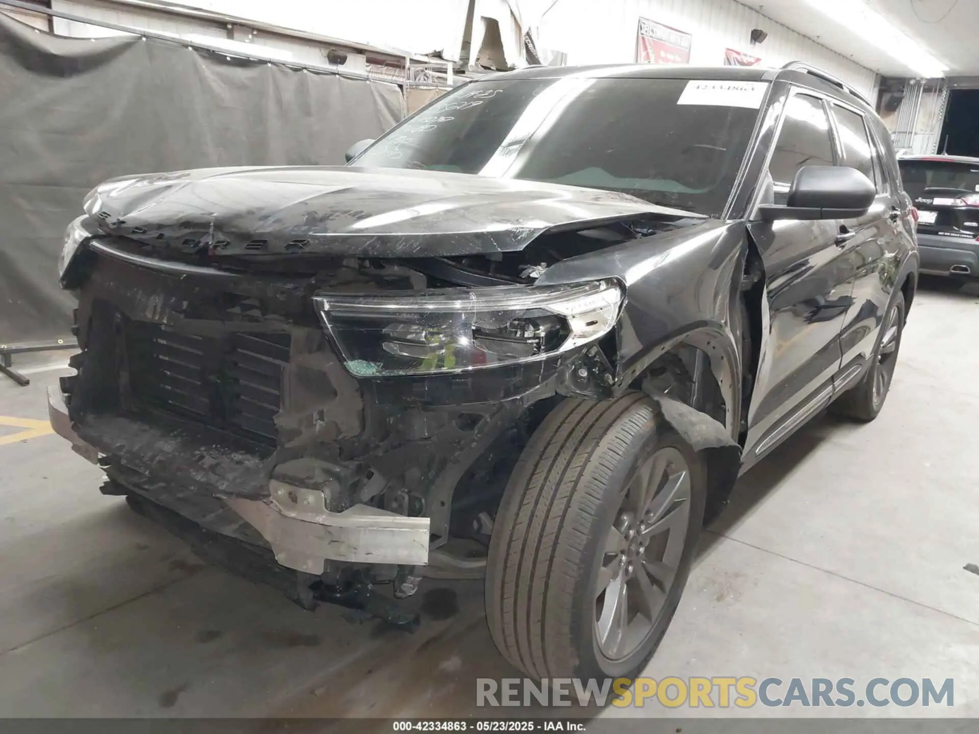 2 fotografías del automóvil dañado 1FMSK7DH0MGA50367 FORD EXPLORER 2021