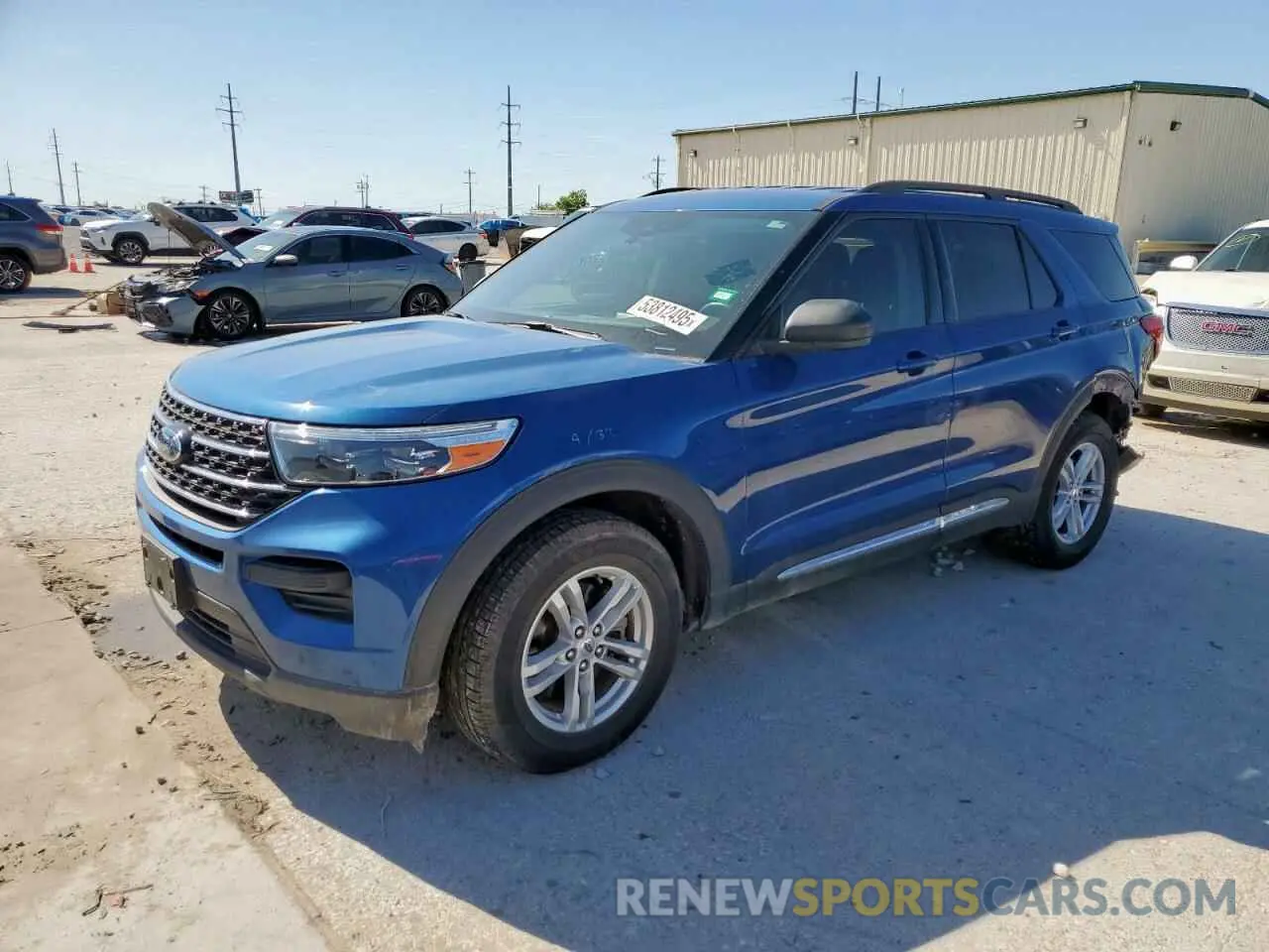 1 fotografías del automóvil dañado 1FMSK7DH0MGA52023 FORD EXPLORER 2021