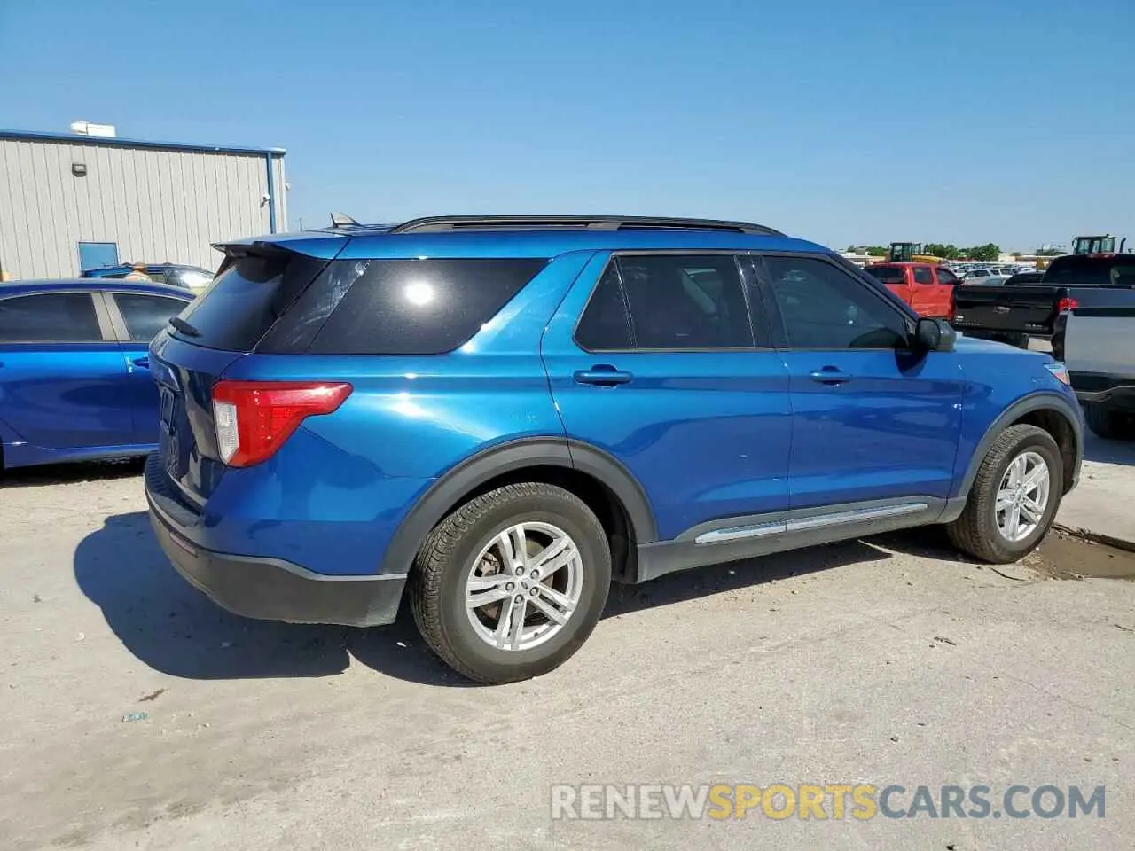 3 fotografías del automóvil dañado 1FMSK7DH0MGA52023 FORD EXPLORER 2021
