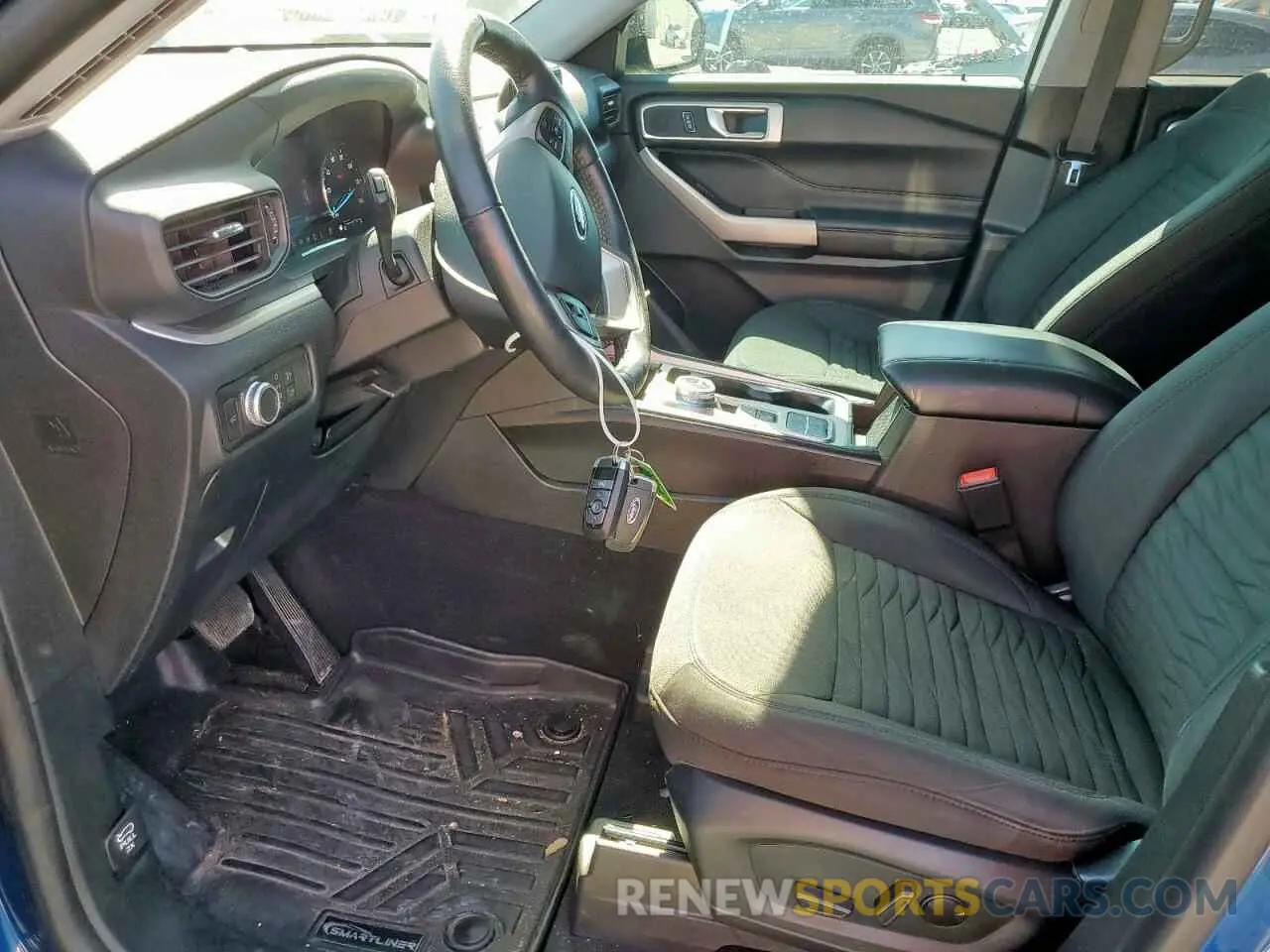 7 fotografías del automóvil dañado 1FMSK7DH0MGA52023 FORD EXPLORER 2021