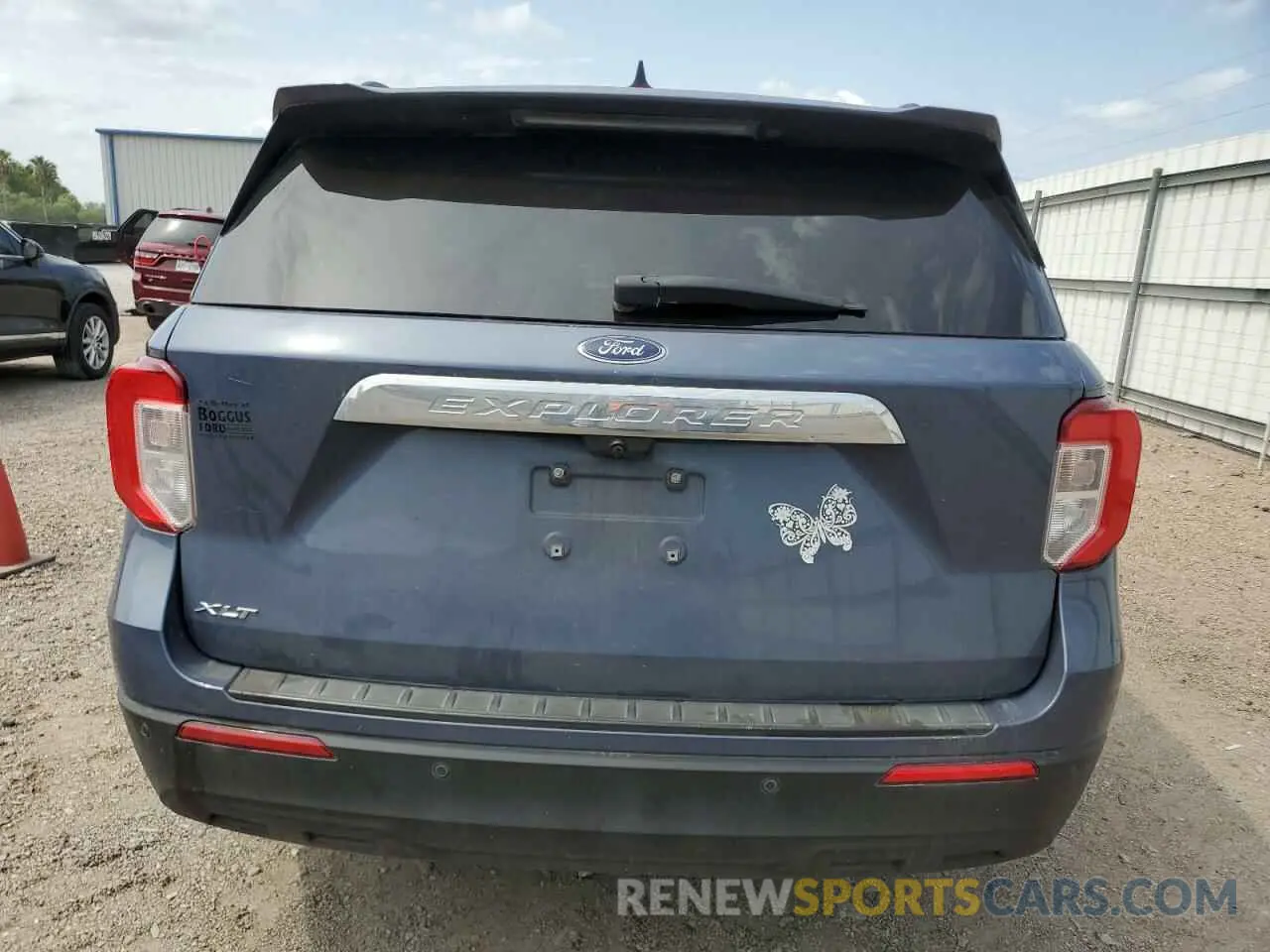 6 fotografías del automóvil dañado 1FMSK7DH0MGA52135 FORD EXPLORER 2021