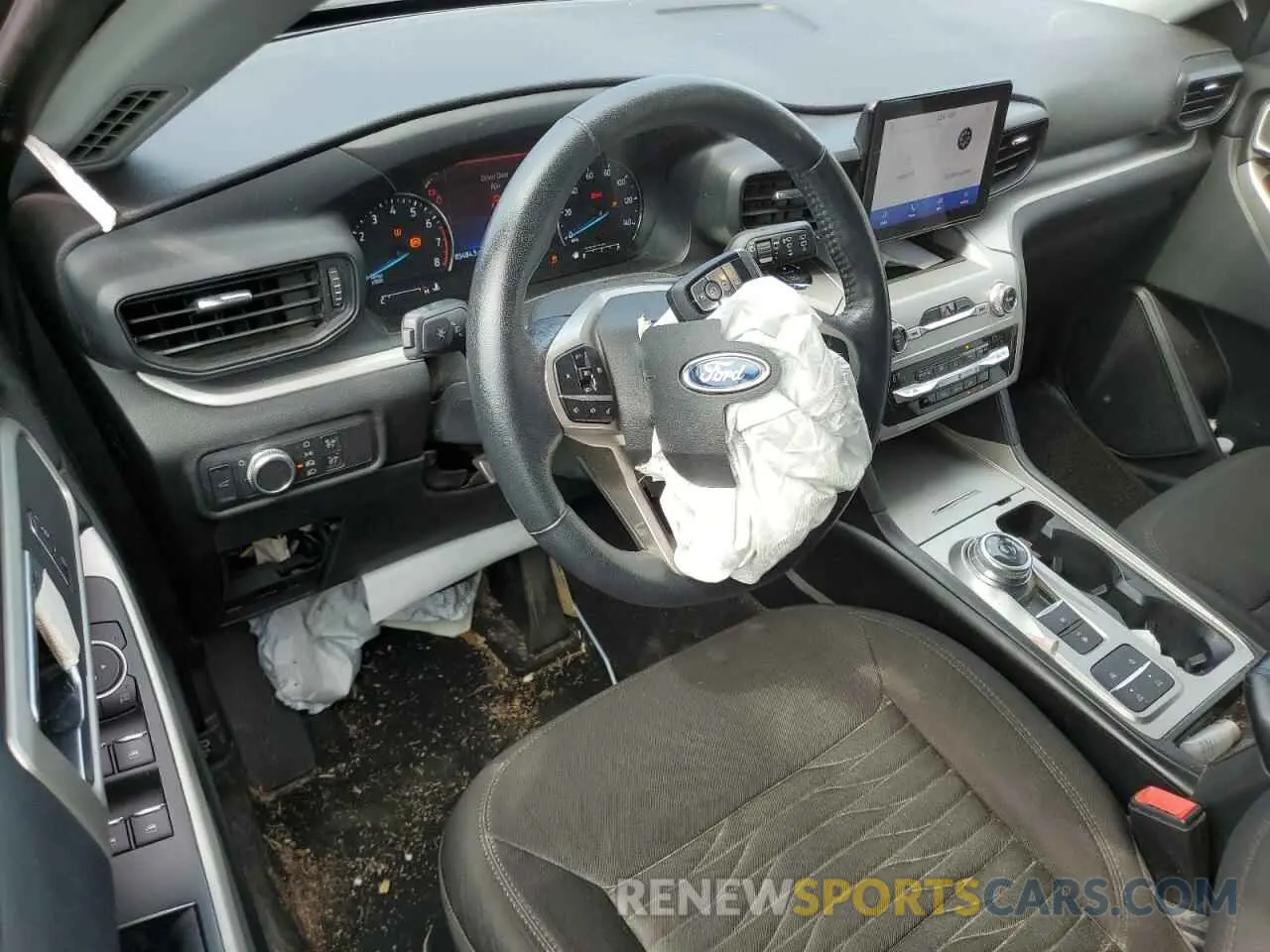 8 fotografías del automóvil dañado 1FMSK7DH0MGA52135 FORD EXPLORER 2021