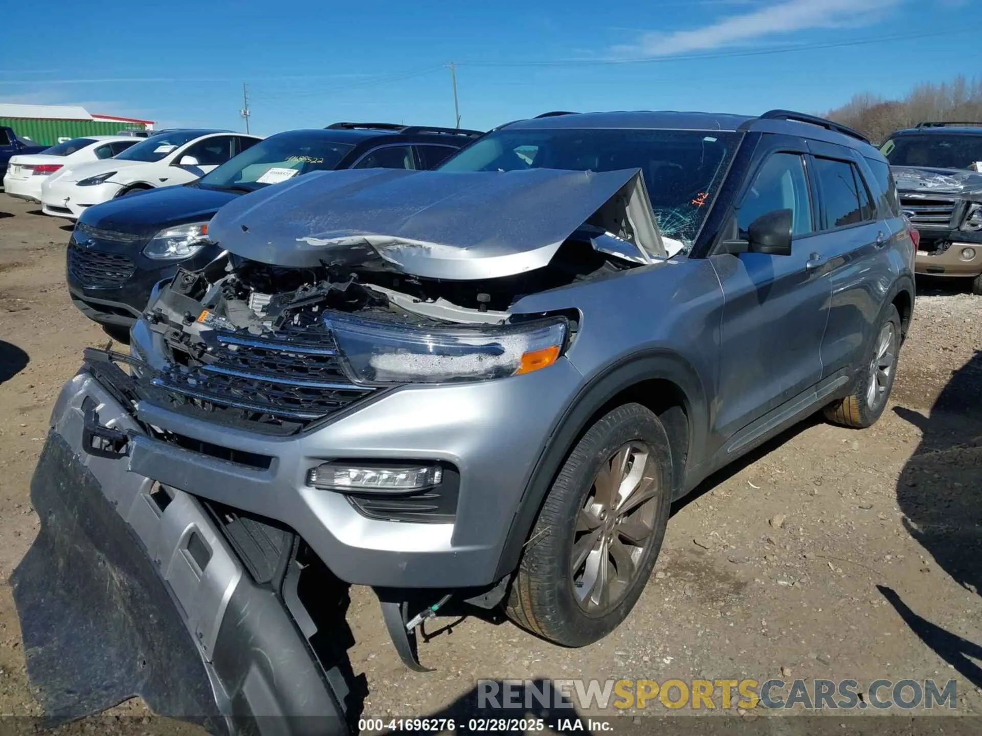 2 fotografías del automóvil dañado 1FMSK7DH0MGC45983 FORD EXPLORER 2021