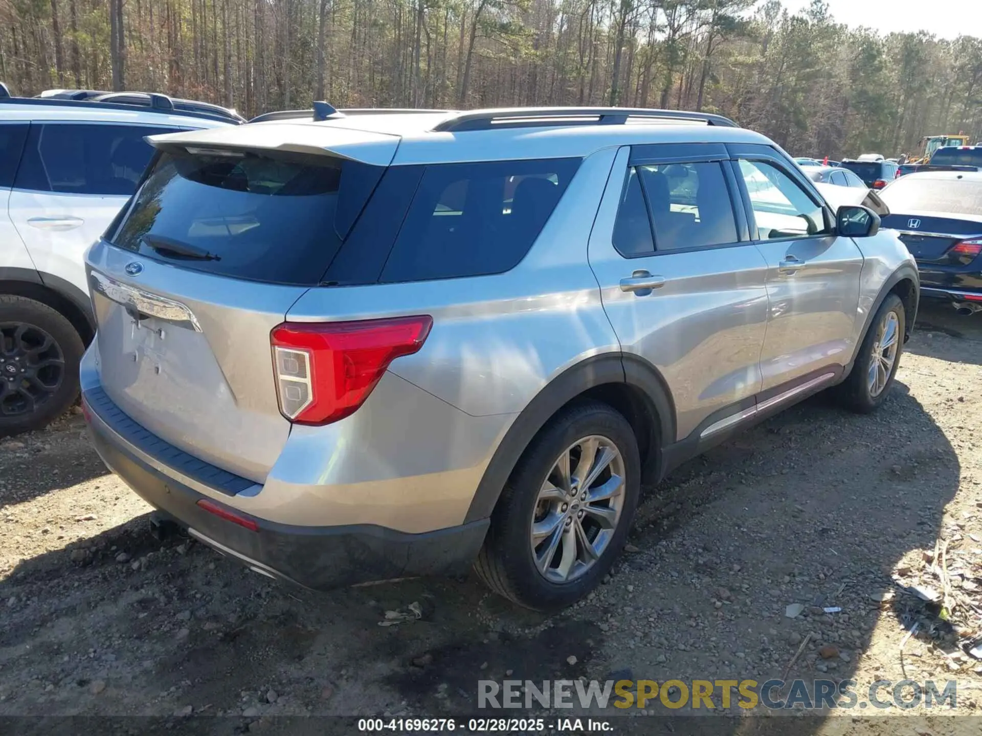 4 fotografías del automóvil dañado 1FMSK7DH0MGC45983 FORD EXPLORER 2021