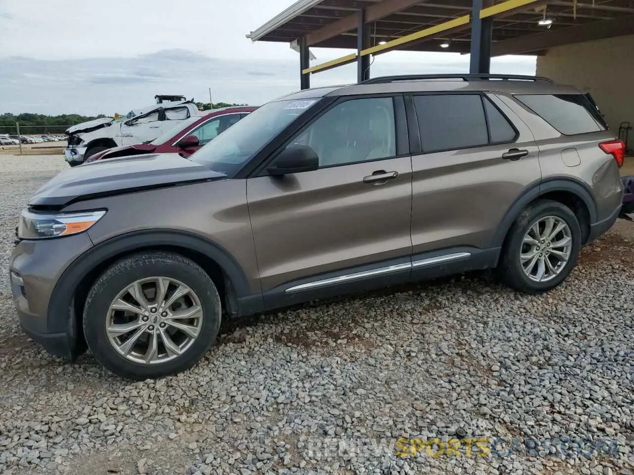 1 fotografías del automóvil dañado 1FMSK7DH1MGA37322 FORD EXPLORER 2021