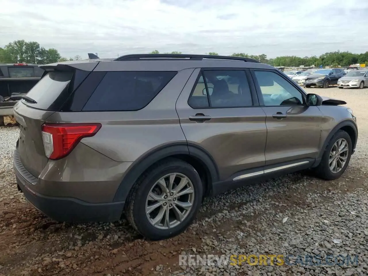 3 fotografías del automóvil dañado 1FMSK7DH1MGA37322 FORD EXPLORER 2021