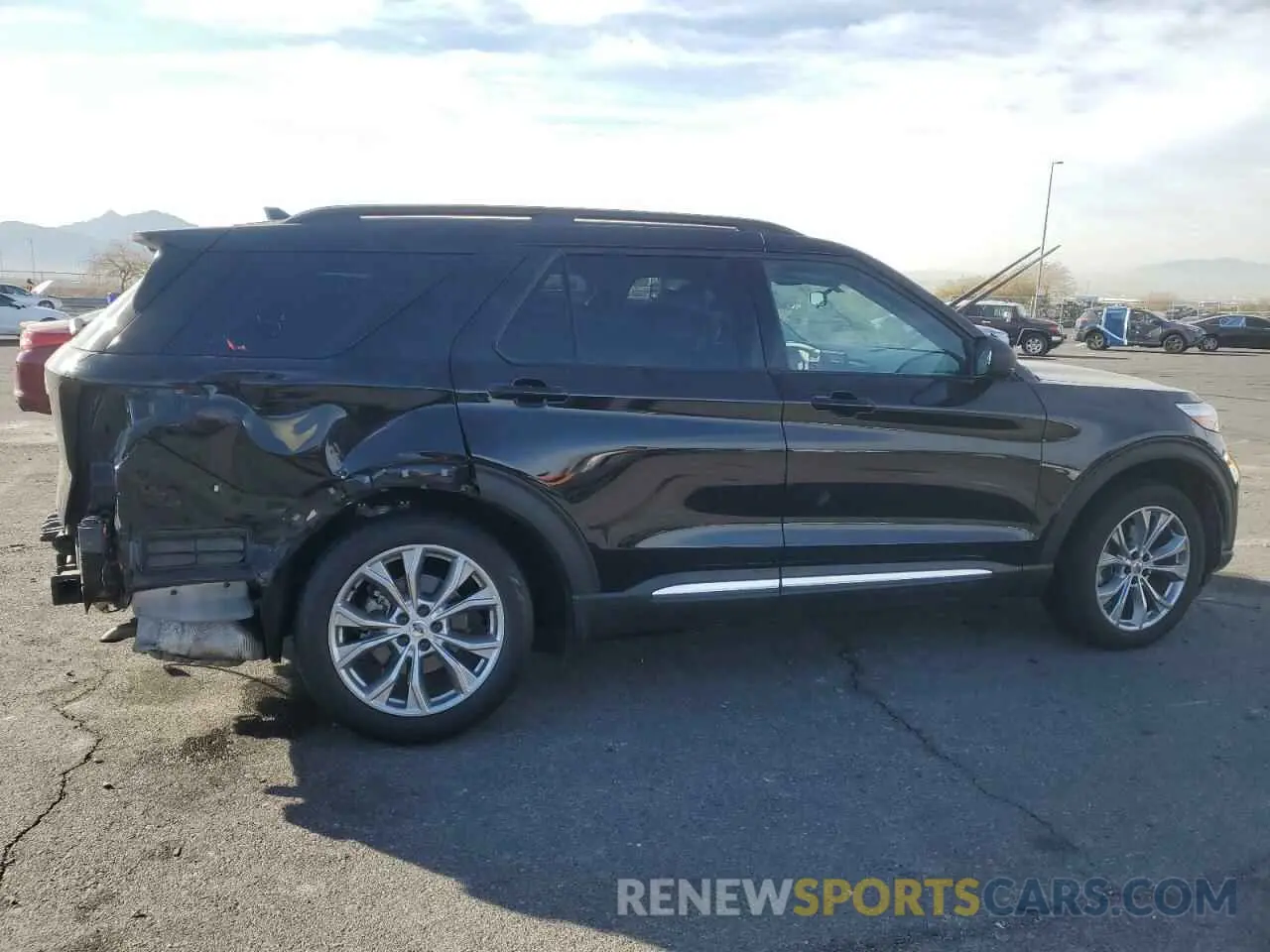 3 fotografías del automóvil dañado 1FMSK7DH1MGA95740 FORD EXPLORER 2021