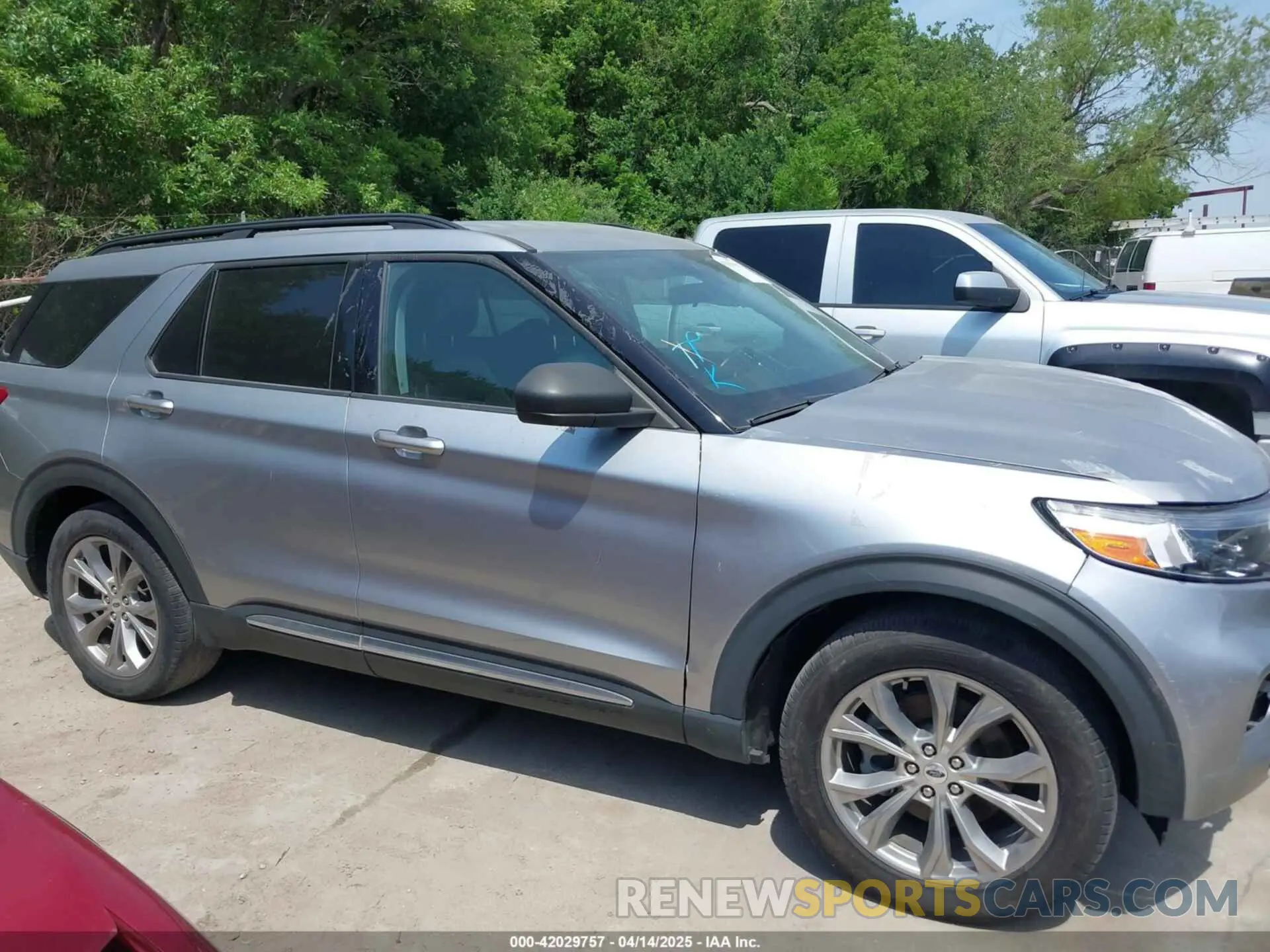 14 fotografías del automóvil dañado 1FMSK7DH1MGC16346 FORD EXPLORER 2021