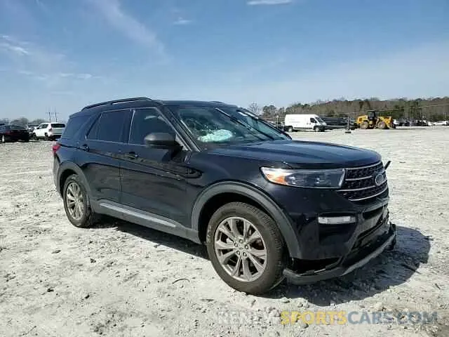 12 fotografías del automóvil dañado 1FMSK7DH2MGC06991 FORD EXPLORER 2021