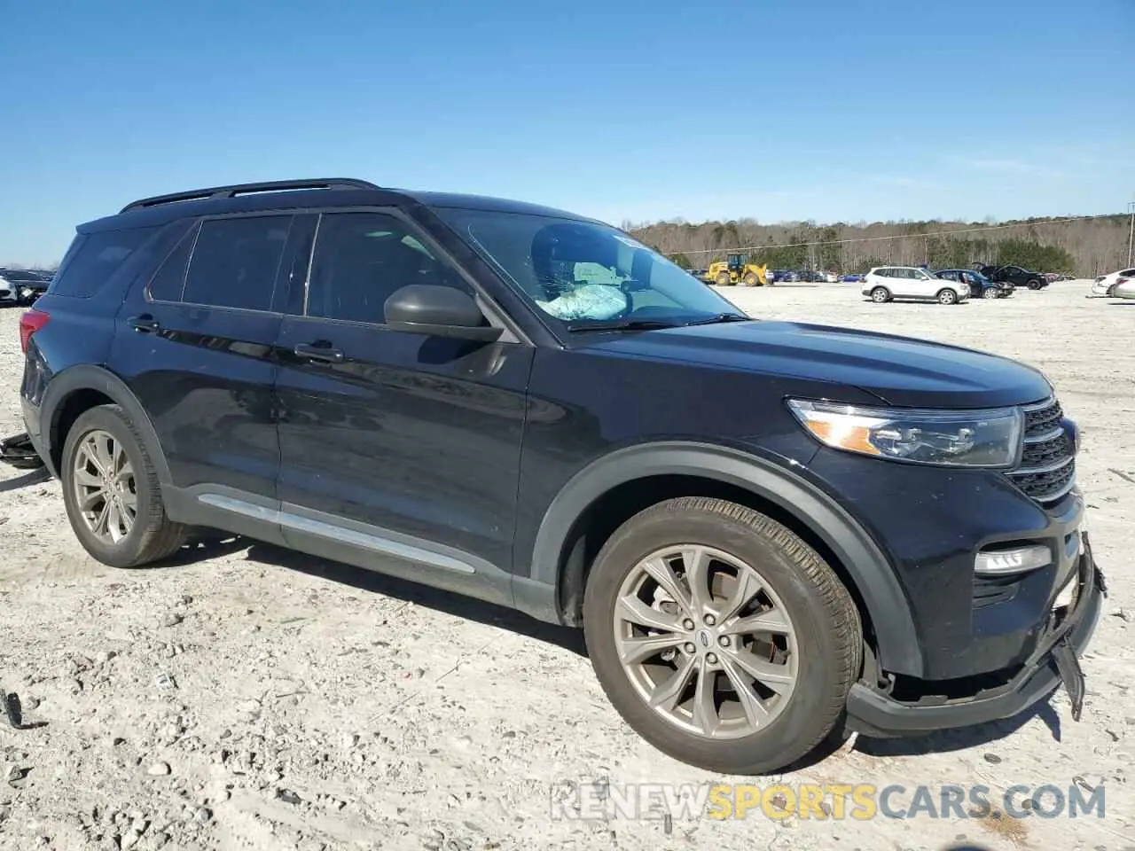 4 fotografías del automóvil dañado 1FMSK7DH2MGC06991 FORD EXPLORER 2021