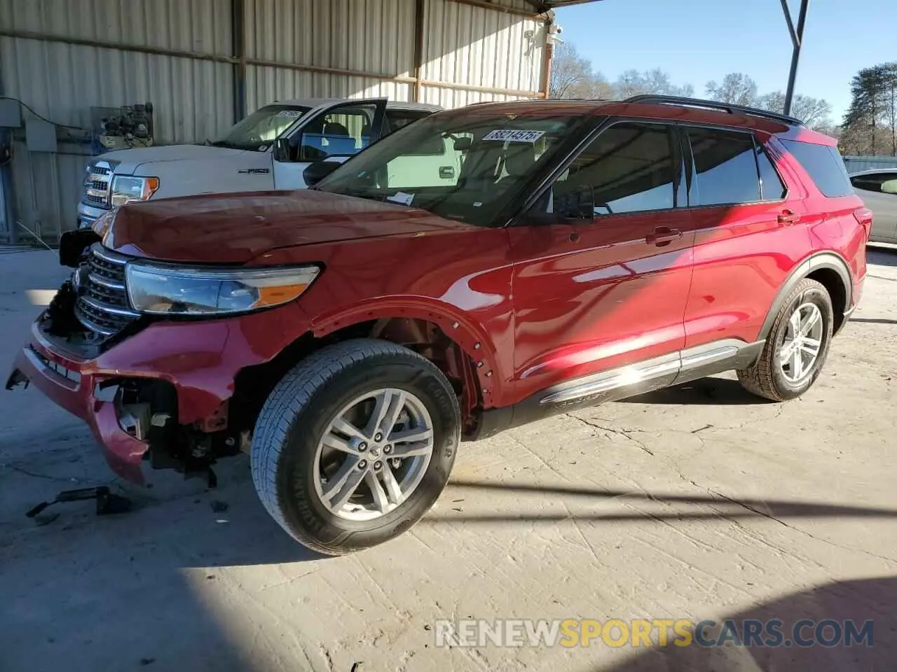 1 fotografías del automóvil dañado 1FMSK7DH2MGC14685 FORD EXPLORER 2021