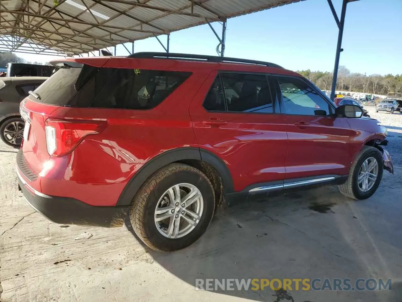 3 fotografías del automóvil dañado 1FMSK7DH2MGC14685 FORD EXPLORER 2021