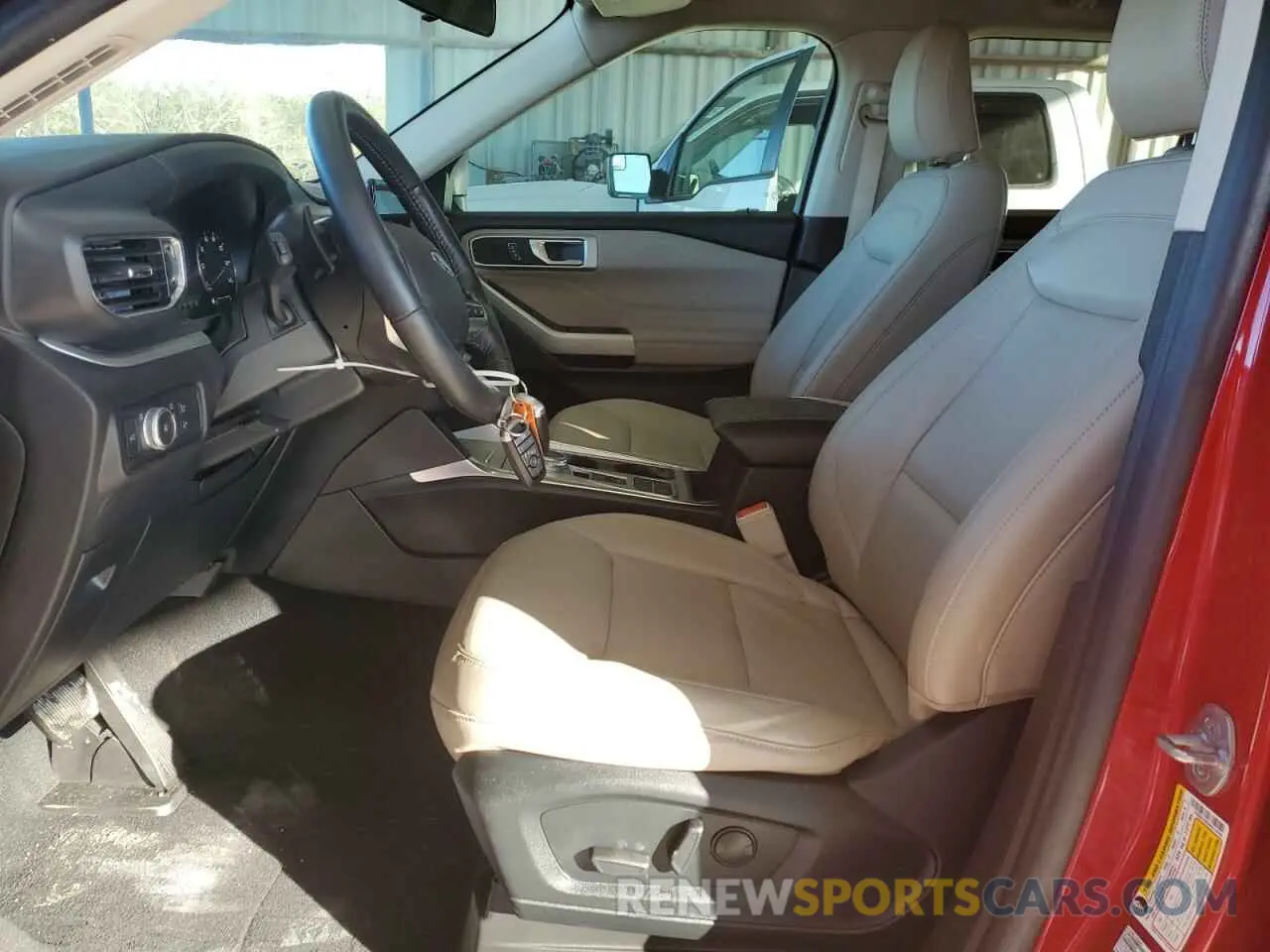 7 fotografías del automóvil dañado 1FMSK7DH2MGC14685 FORD EXPLORER 2021