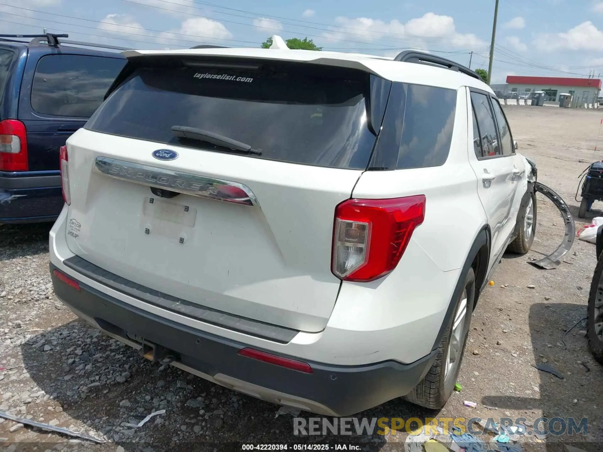 4 fotografías del automóvil dañado 1FMSK7DH3MGA00031 FORD EXPLORER 2021
