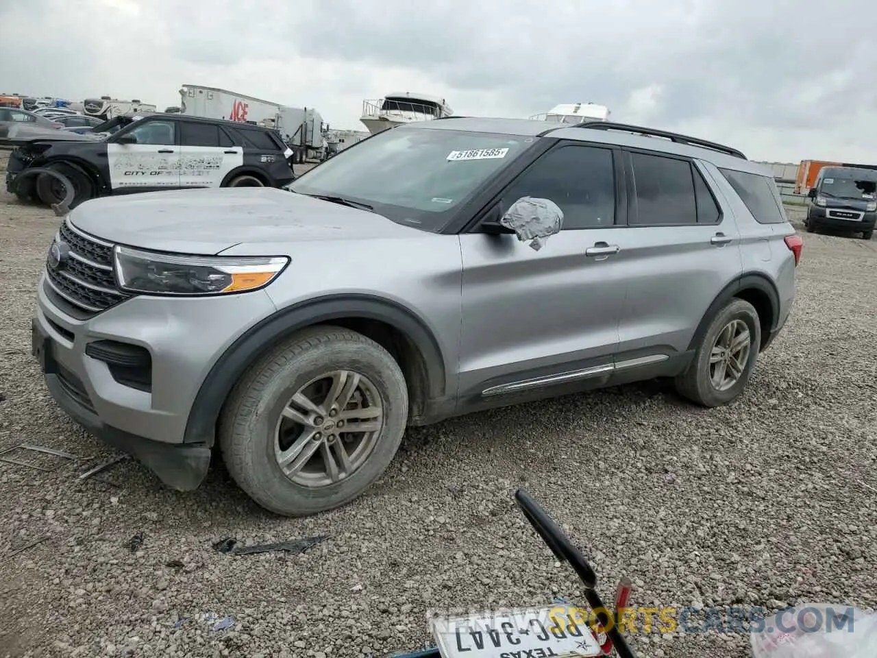 1 fotografías del automóvil dañado 1FMSK7DH3MGA81807 FORD EXPLORER 2021
