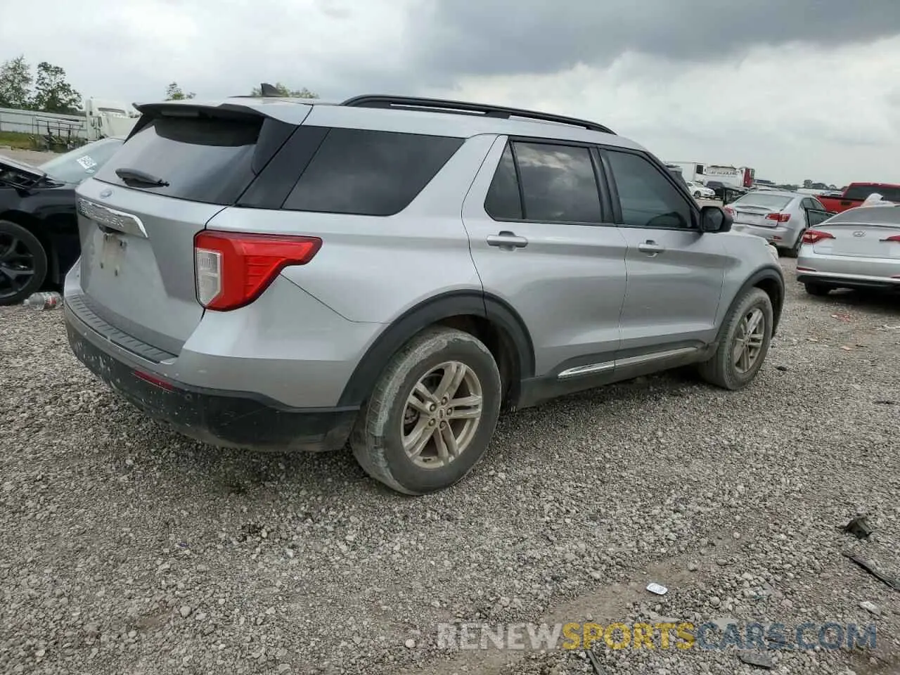 3 fotografías del automóvil dañado 1FMSK7DH3MGA81807 FORD EXPLORER 2021