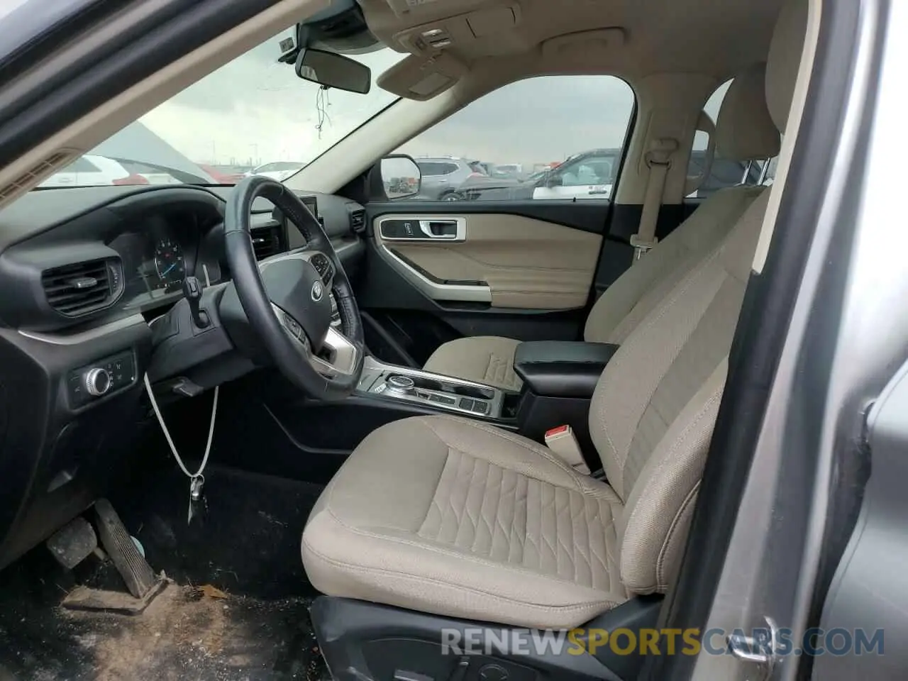 7 fotografías del automóvil dañado 1FMSK7DH3MGA81807 FORD EXPLORER 2021