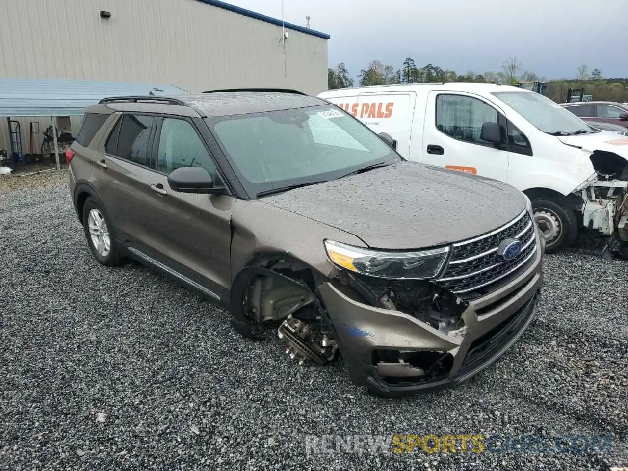 4 fotografías del automóvil dañado 1FMSK7DH3MGB39284 FORD EXPLORER 2021