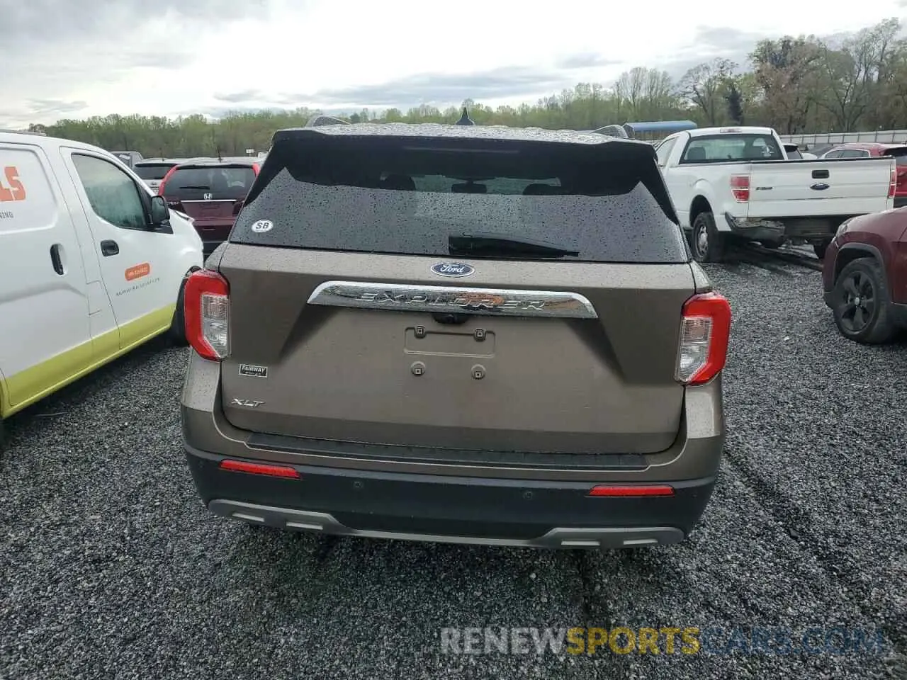 6 fotografías del automóvil dañado 1FMSK7DH3MGB39284 FORD EXPLORER 2021