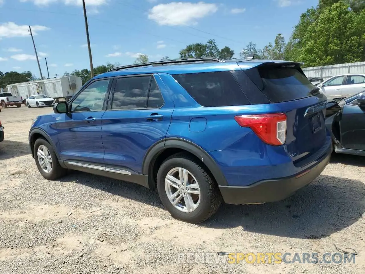 2 fotografías del automóvil dañado 1FMSK7DH3MGB85438 FORD EXPLORER 2021