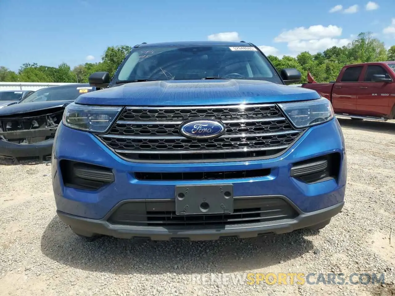 5 fotografías del automóvil dañado 1FMSK7DH3MGB85438 FORD EXPLORER 2021