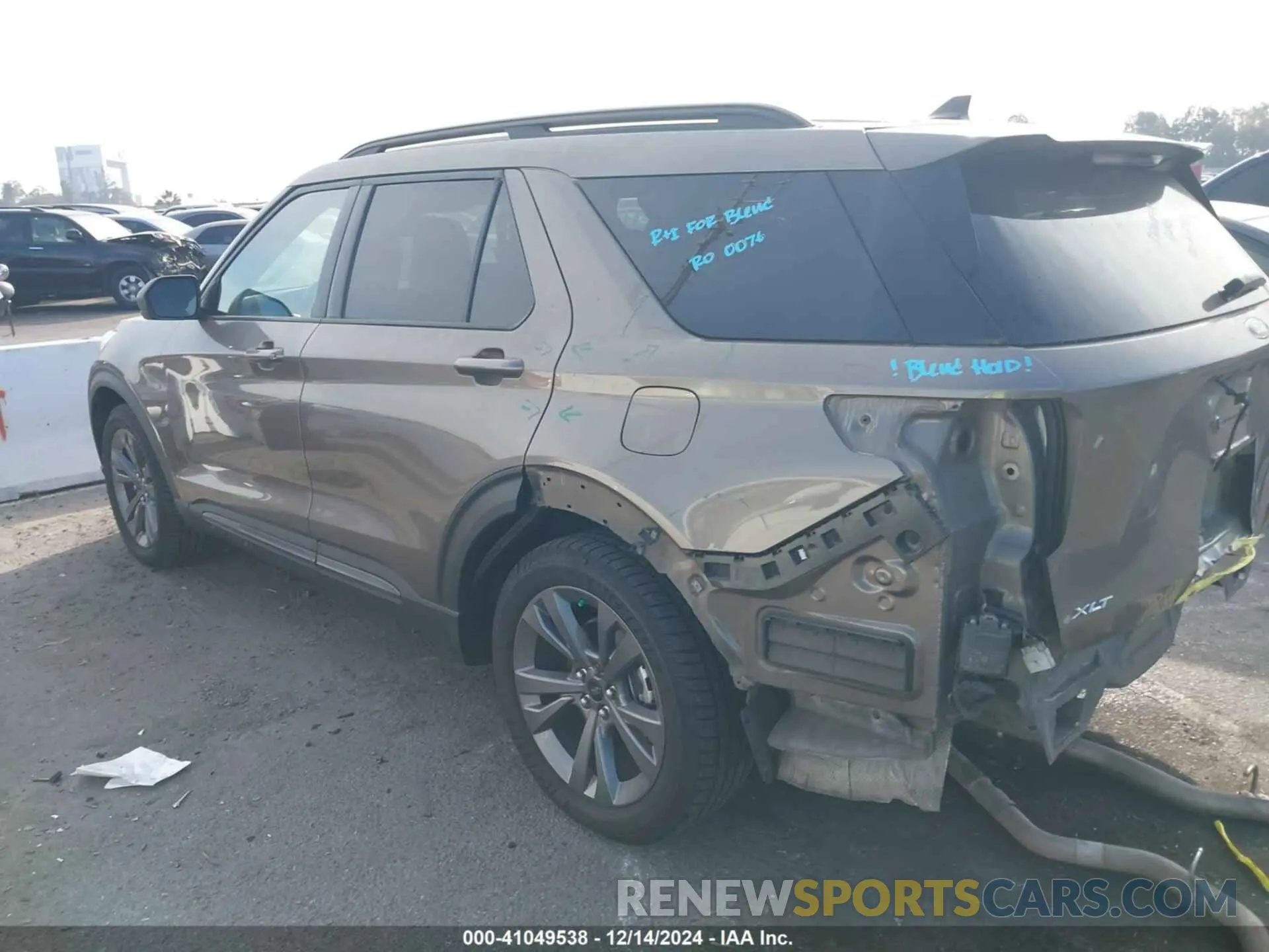14 fotografías del automóvil dañado 1FMSK7DH5MGB70889 FORD EXPLORER 2021