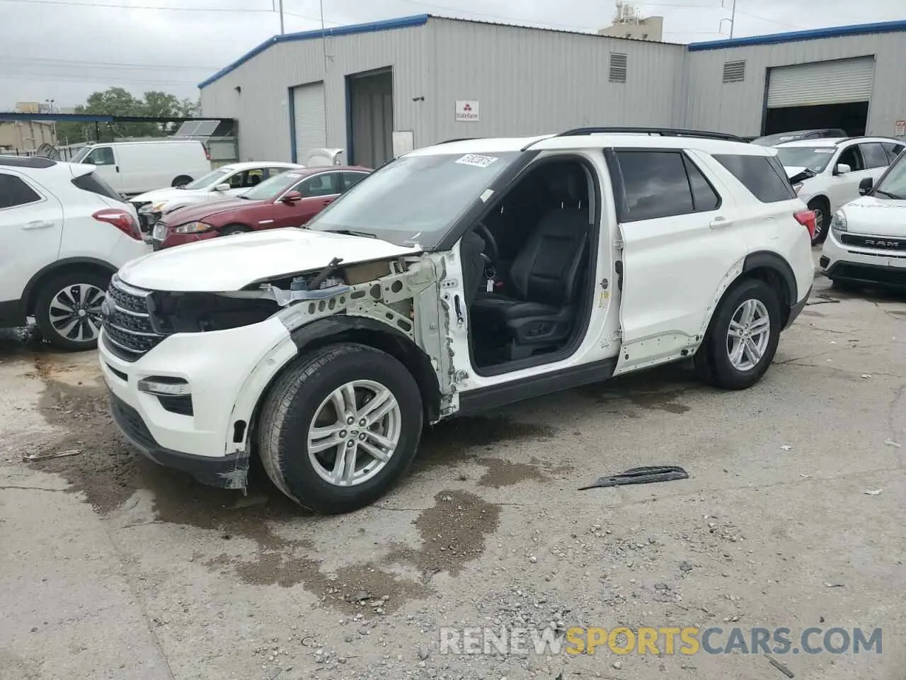 1 fotografías del automóvil dañado 1FMSK7DH7MGA62886 FORD EXPLORER 2021