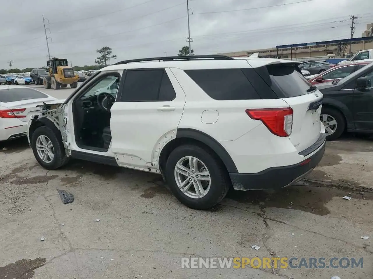 2 fotografías del automóvil dañado 1FMSK7DH7MGA62886 FORD EXPLORER 2021