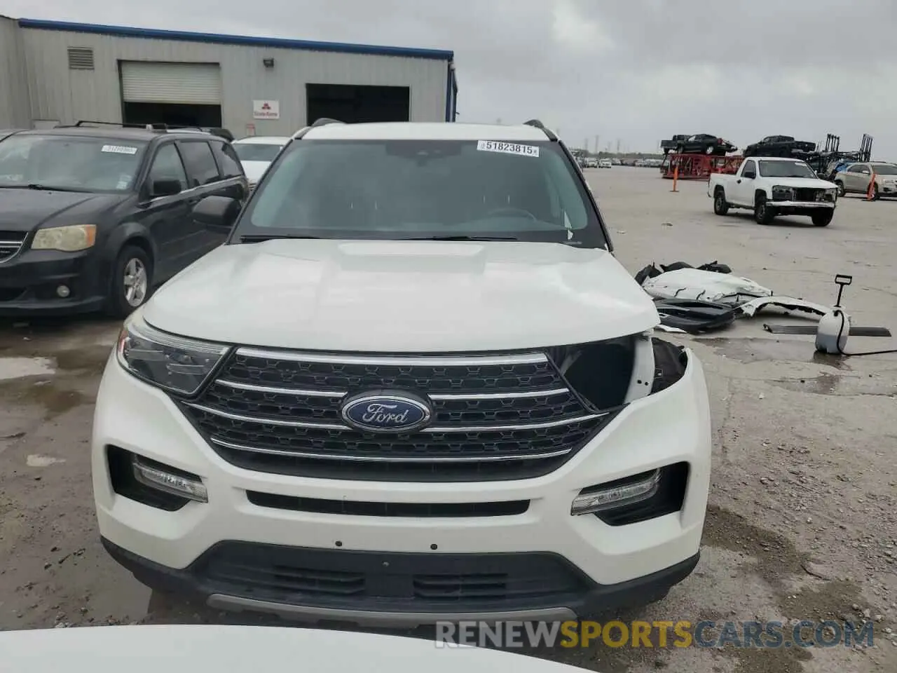 5 fotografías del automóvil dañado 1FMSK7DH7MGA62886 FORD EXPLORER 2021