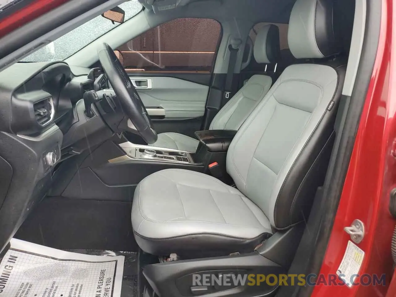 7 fotografías del automóvil dañado 1FMSK7DH7MGA83088 FORD EXPLORER 2021