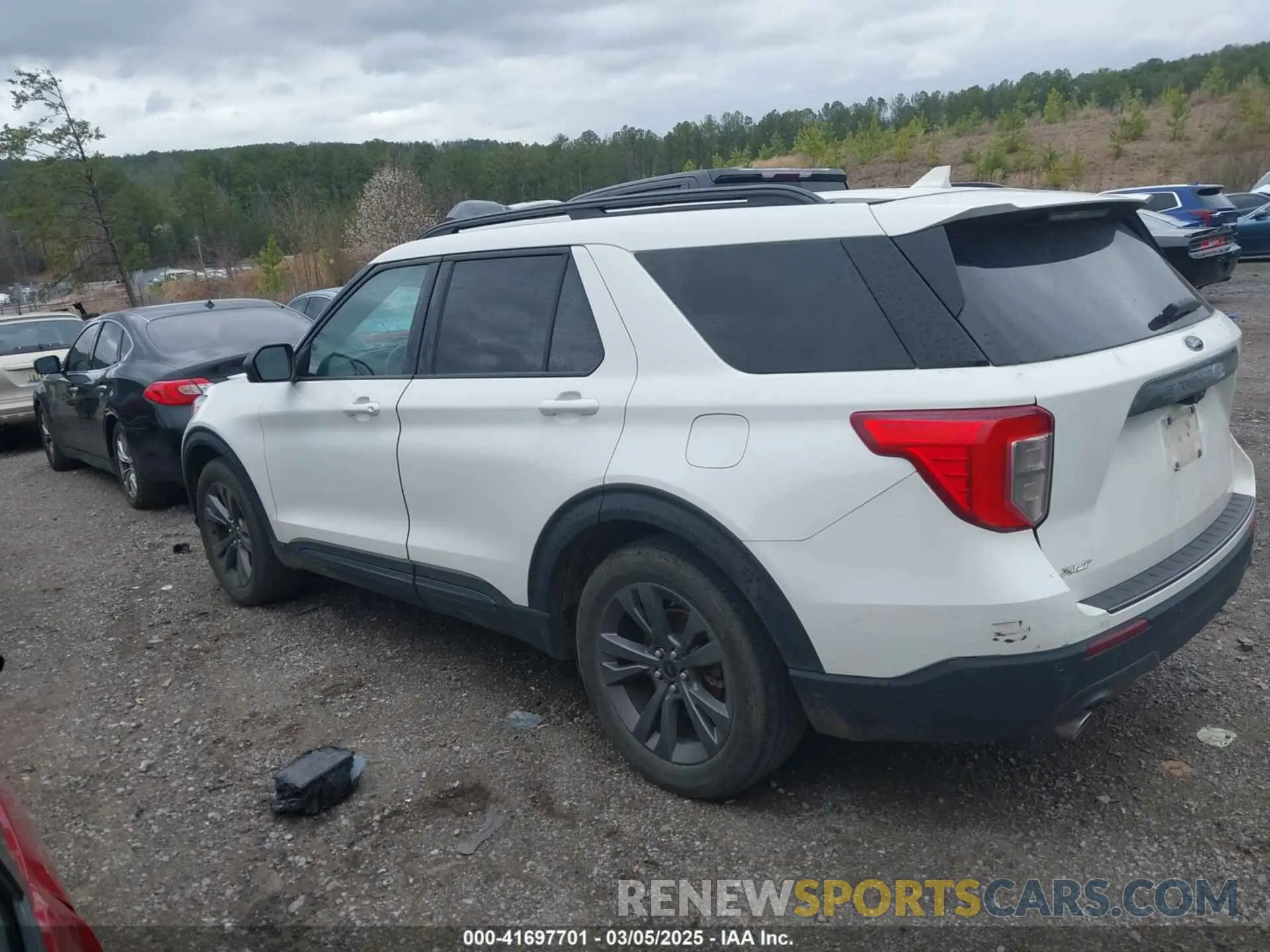 14 fotografías del automóvil dañado 1FMSK7DH8MGA99400 FORD EXPLORER 2021