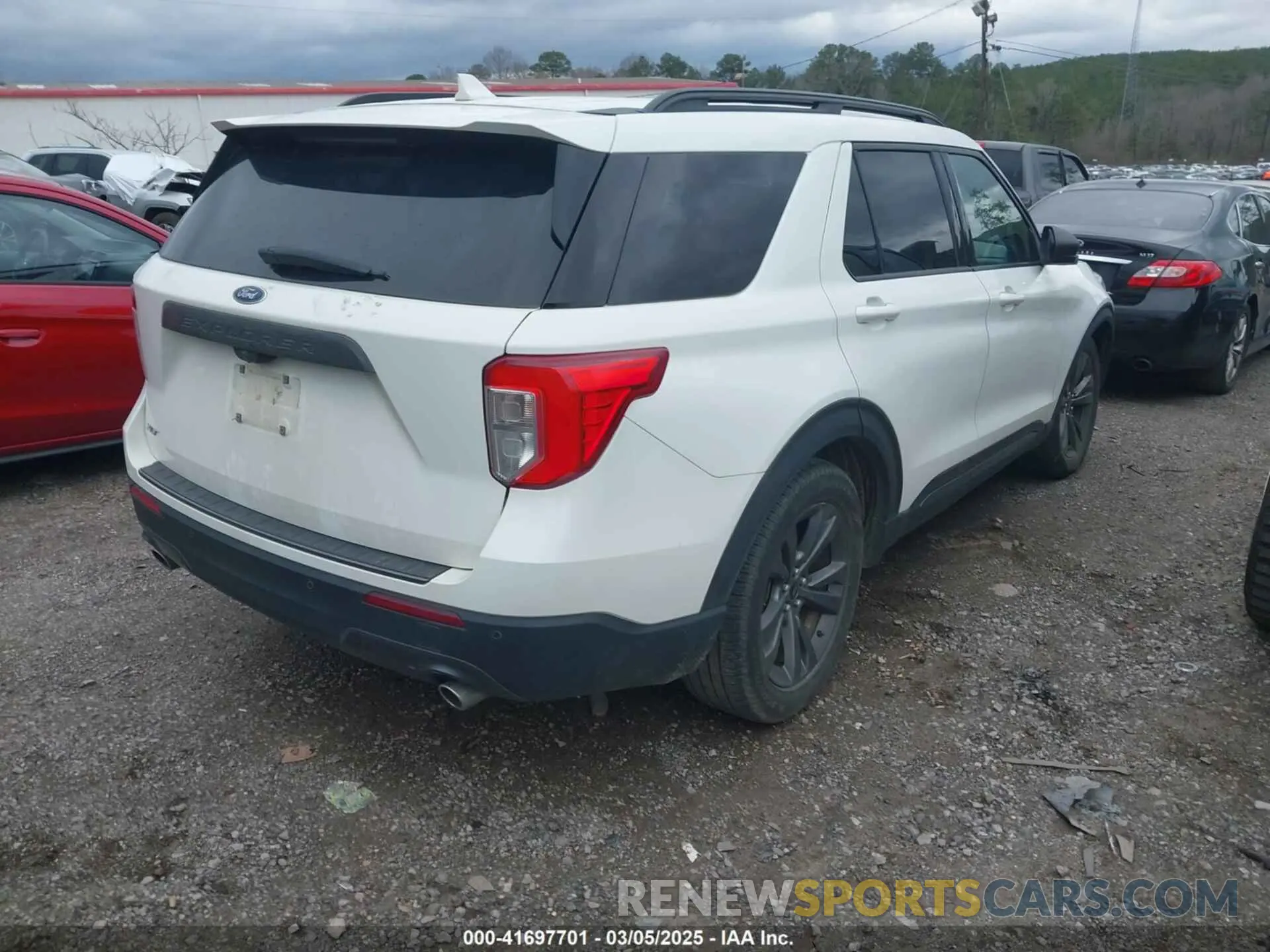 4 fotografías del automóvil dañado 1FMSK7DH8MGA99400 FORD EXPLORER 2021