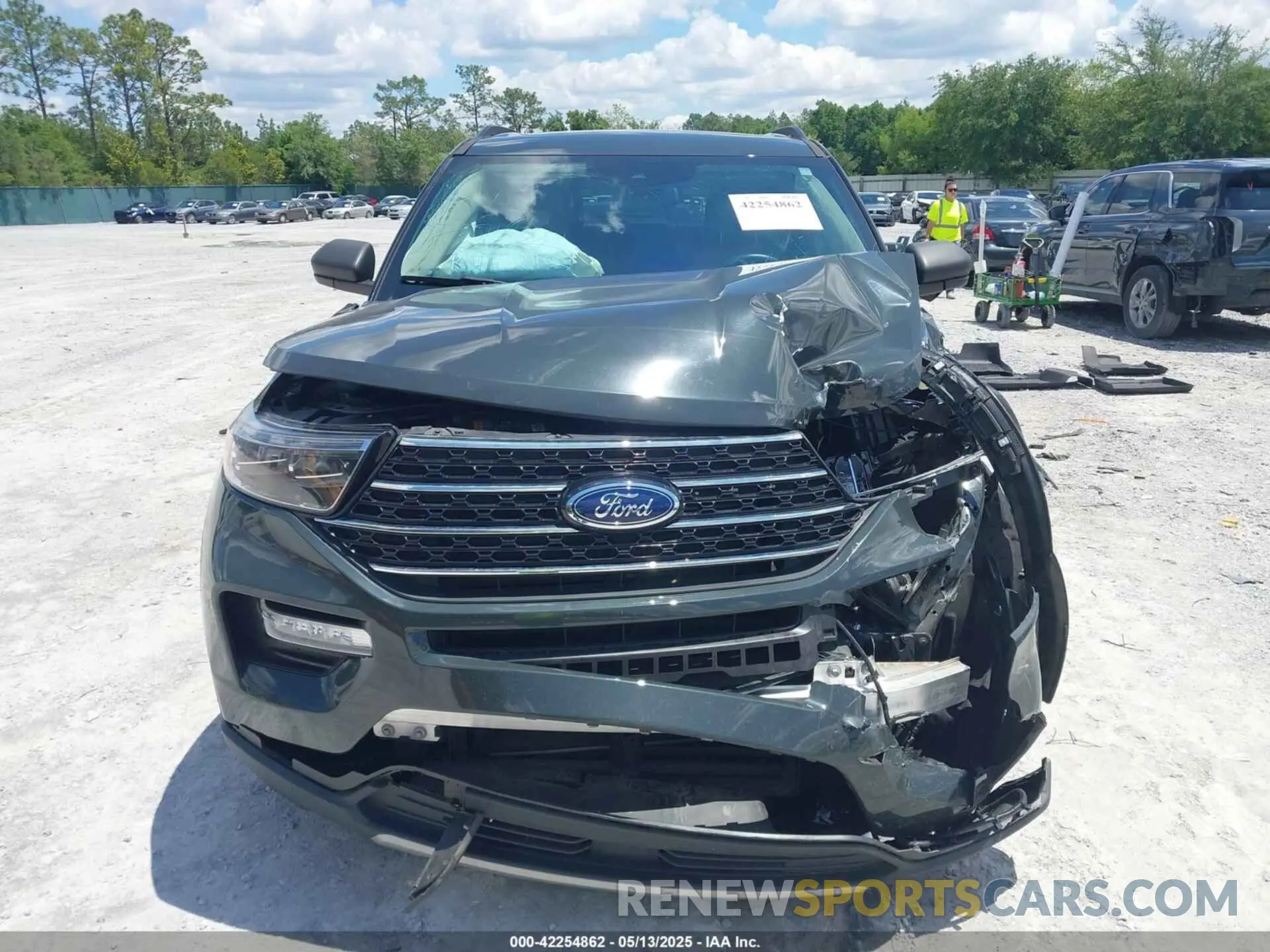 12 fotografías del automóvil dañado 1FMSK7DH8MGC34875 FORD EXPLORER 2021