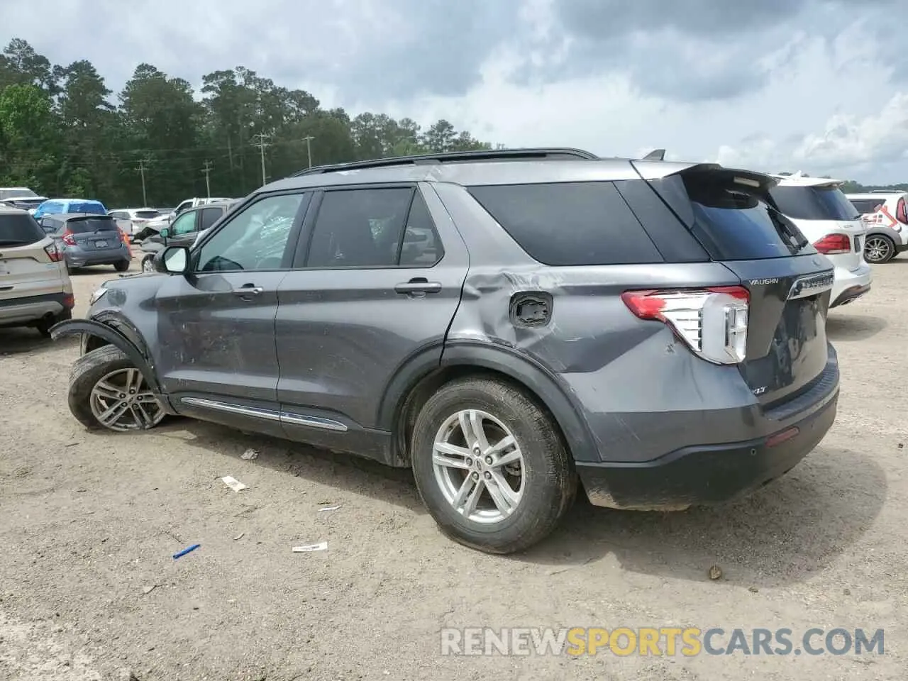 2 fotografías del automóvil dañado 1FMSK7DH9MGB12087 FORD EXPLORER 2021