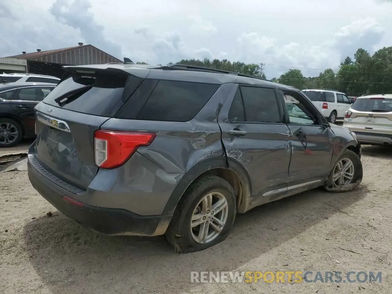 3 fotografías del automóvil dañado 1FMSK7DH9MGB12087 FORD EXPLORER 2021