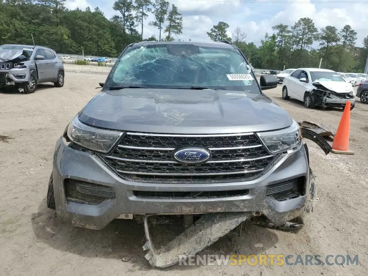 5 fotografías del automóvil dañado 1FMSK7DH9MGB12087 FORD EXPLORER 2021