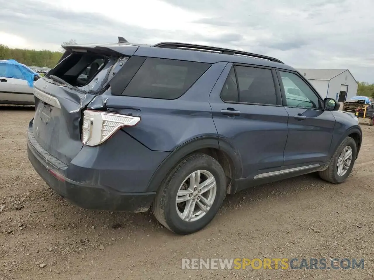 3 fotografías del automóvil dañado 1FMSK7DH9MGB30248 FORD EXPLORER 2021