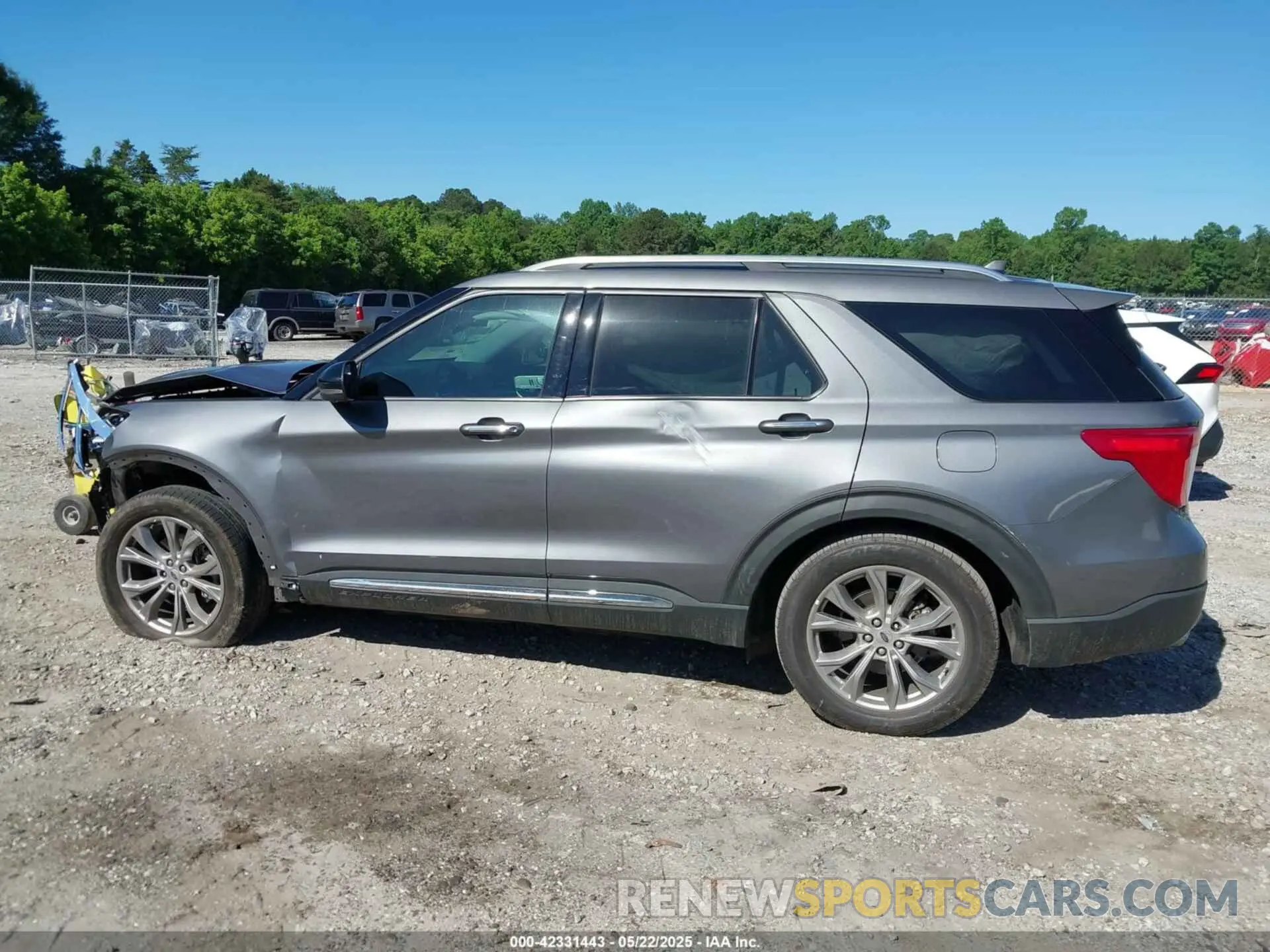 14 fotografías del automóvil dañado 1FMSK7FH1MGB66951 FORD EXPLORER 2021