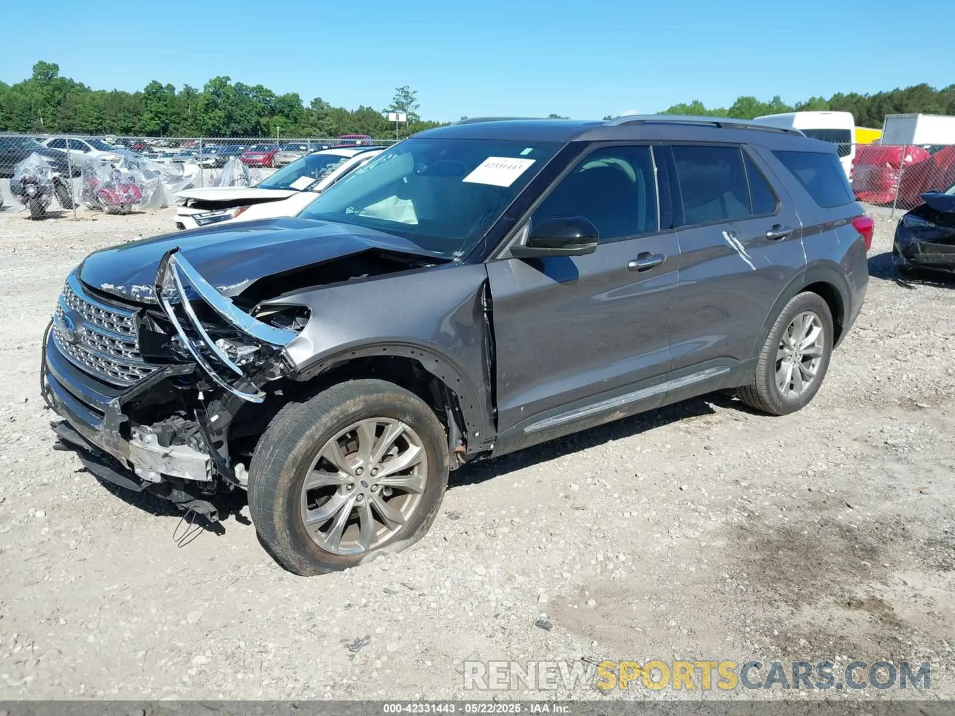 2 fotografías del automóvil dañado 1FMSK7FH1MGB66951 FORD EXPLORER 2021