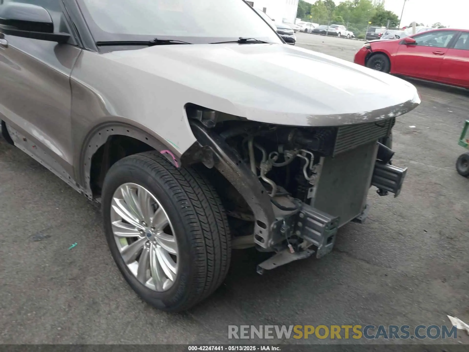 17 fotografías del automóvil dañado 1FMSK7FH2MGA33292 FORD EXPLORER 2021