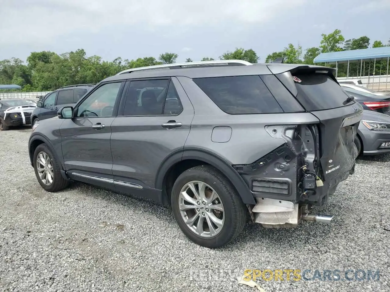 2 fotografías del automóvil dañado 1FMSK7FH3MGA11365 FORD EXPLORER 2021