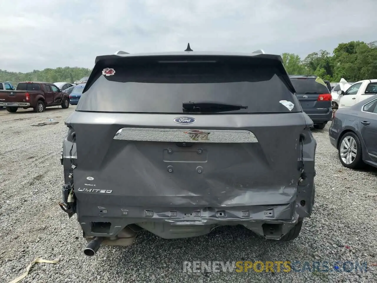 6 fotografías del automóvil dañado 1FMSK7FH3MGA11365 FORD EXPLORER 2021