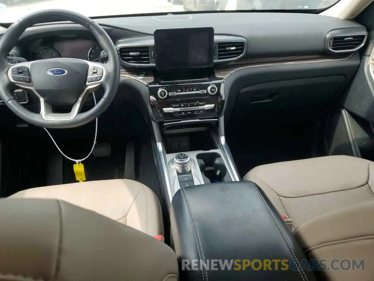 8 fotografías del automóvil dañado 1FMSK7FH3MGA11365 FORD EXPLORER 2021