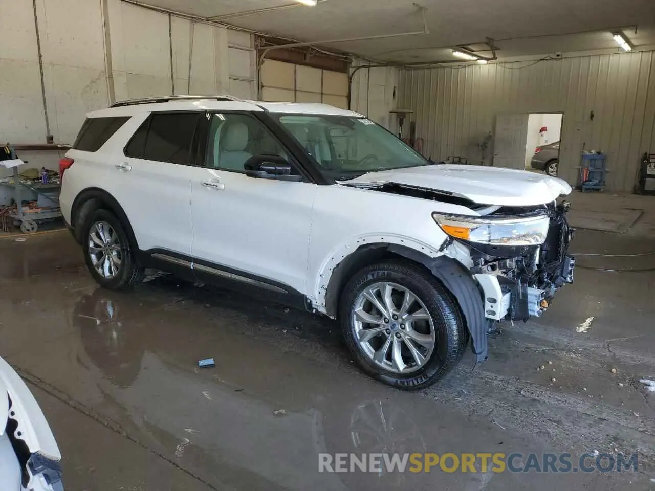 4 fotografías del automóvil dañado 1FMSK7FH4MGA37134 FORD EXPLORER 2021