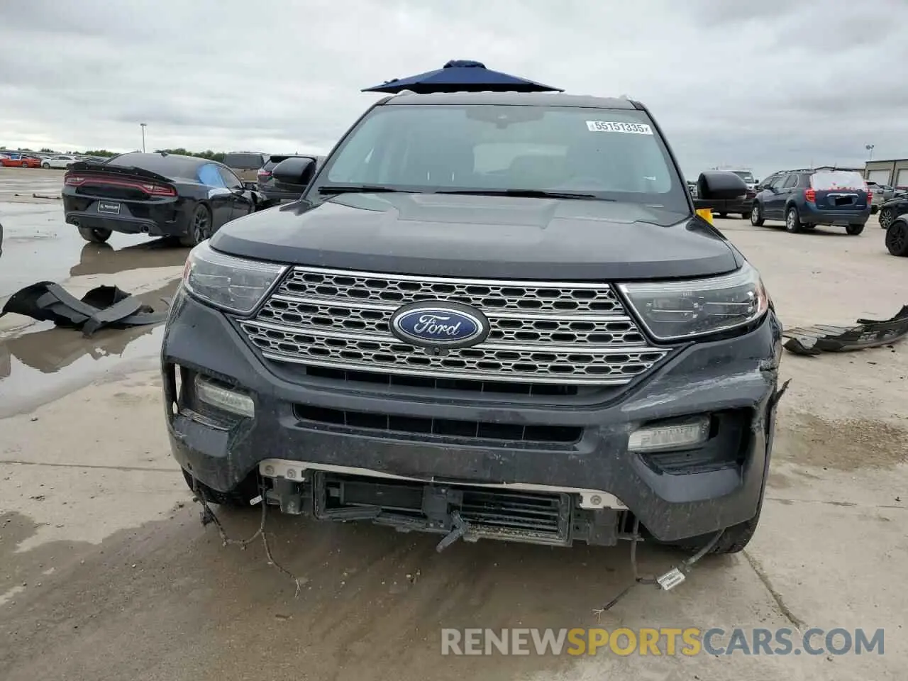5 fotografías del automóvil dañado 1FMSK7FH5MGB54978 FORD EXPLORER 2021