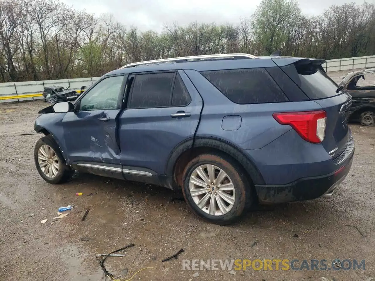 2 fotografías del automóvil dañado 1FMSK7FH6MGA61029 FORD EXPLORER 2021