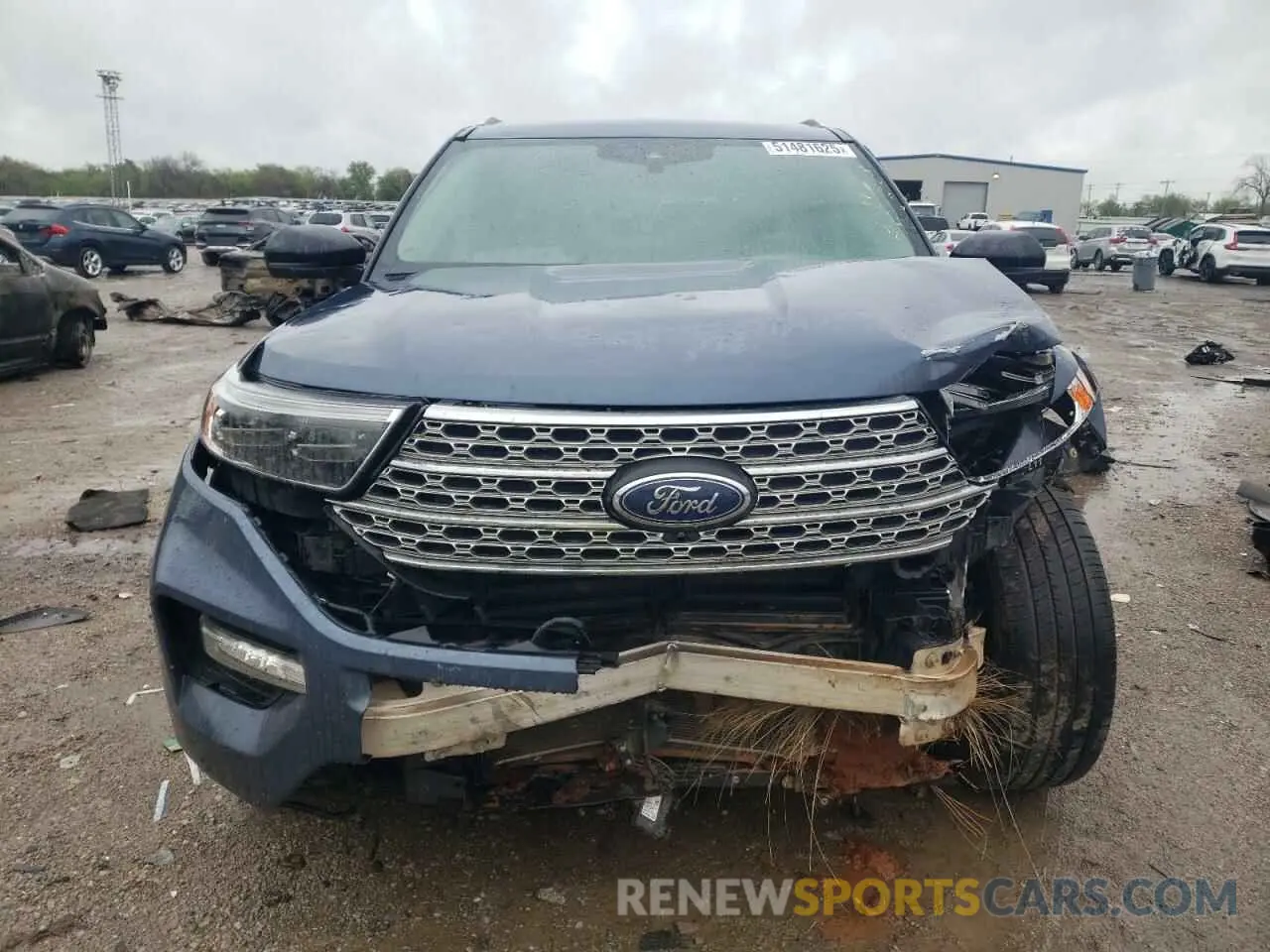 5 fotografías del automóvil dañado 1FMSK7FH6MGA61029 FORD EXPLORER 2021