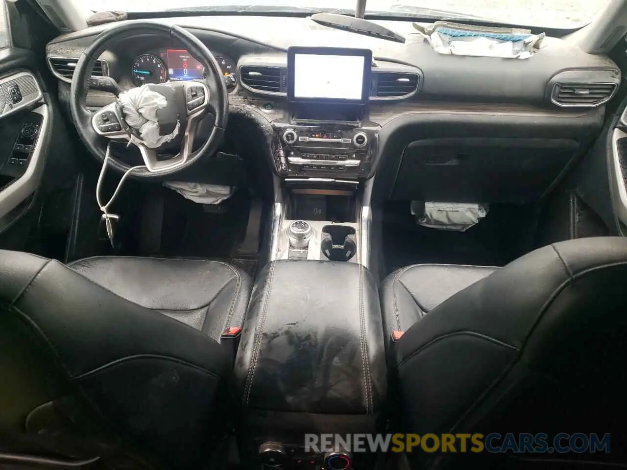 8 fotografías del automóvil dañado 1FMSK7FH6MGA61029 FORD EXPLORER 2021