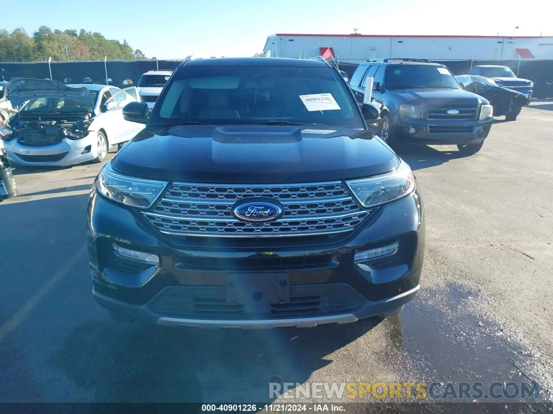 12 fotografías del automóvil dañado 1FMSK7FH6MGB19835 FORD EXPLORER 2021