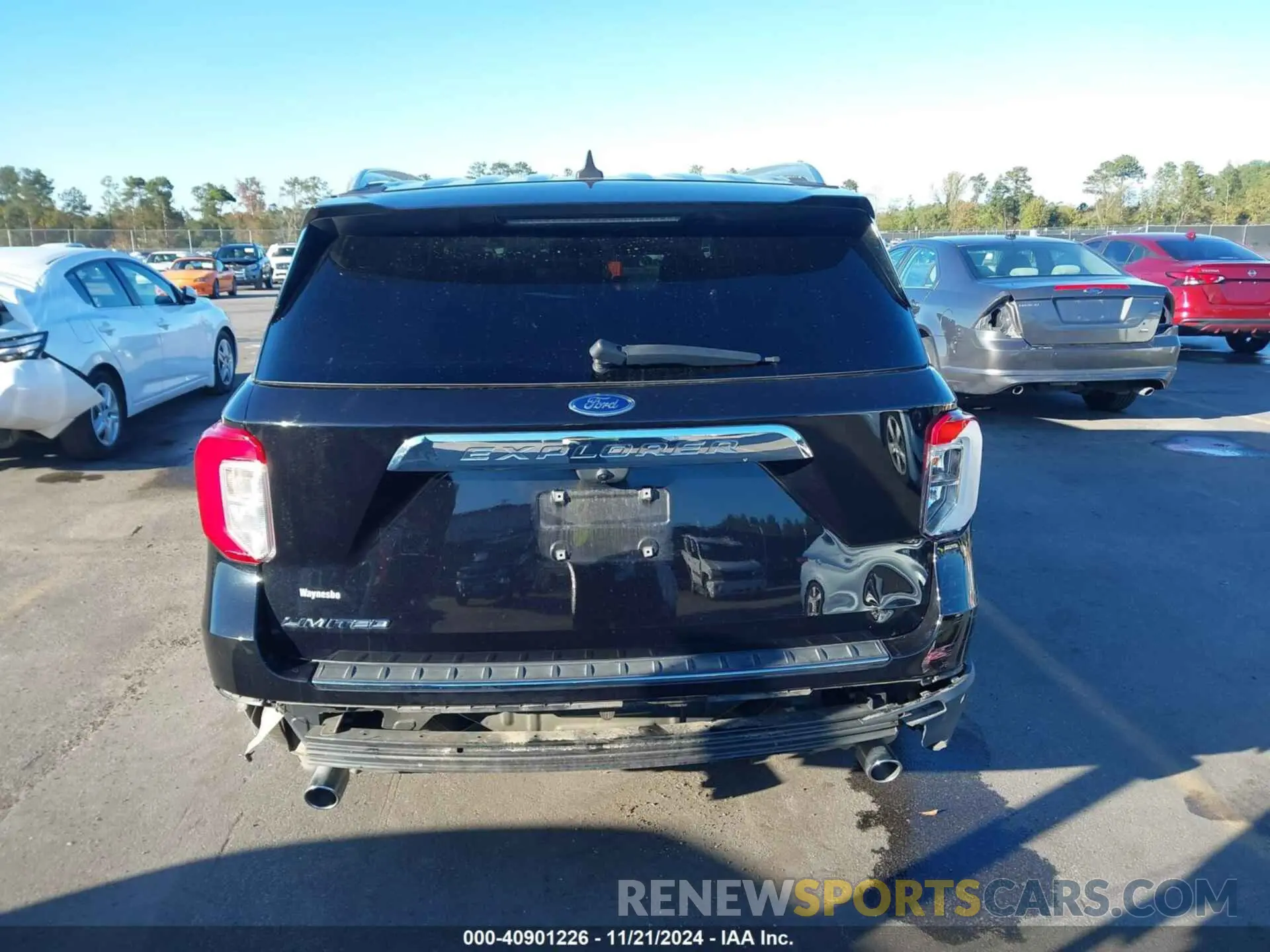 16 fotografías del automóvil dañado 1FMSK7FH6MGB19835 FORD EXPLORER 2021